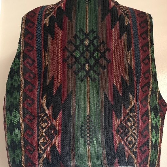 Vintage Southwestern Vest - Picture 3 of 5